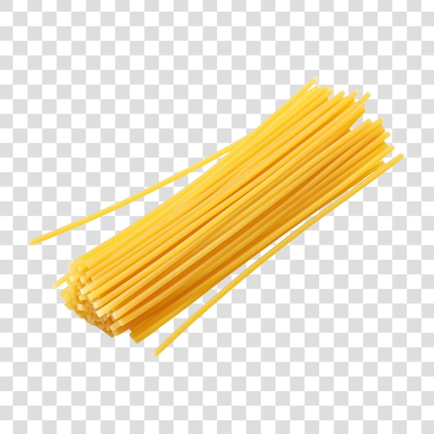 Pasta e spaghetti di PNG sullo sfondo bianco