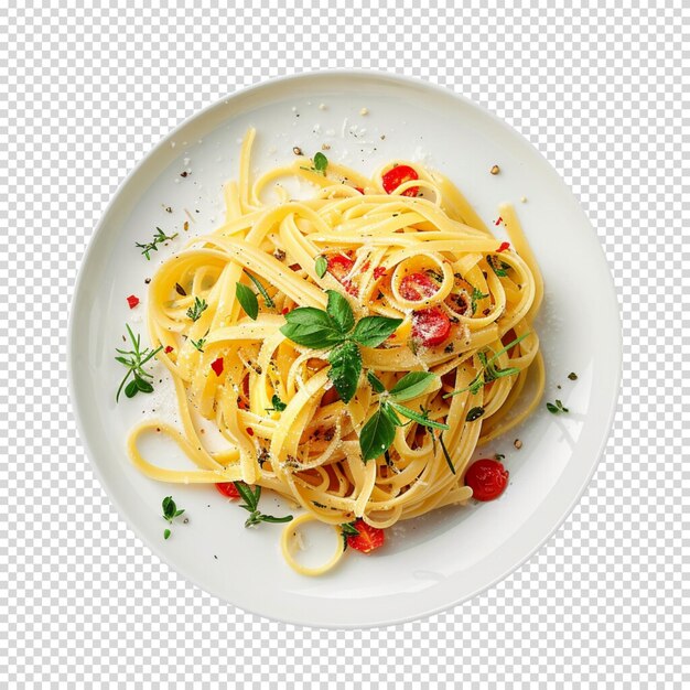 PSD pasta isolée sur un fond transparent