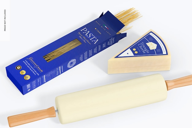 Pasta Kit Szene Mockup