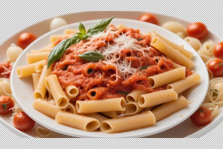 PSD pasta marinara una deliciosa mezcla de tomates y especias
