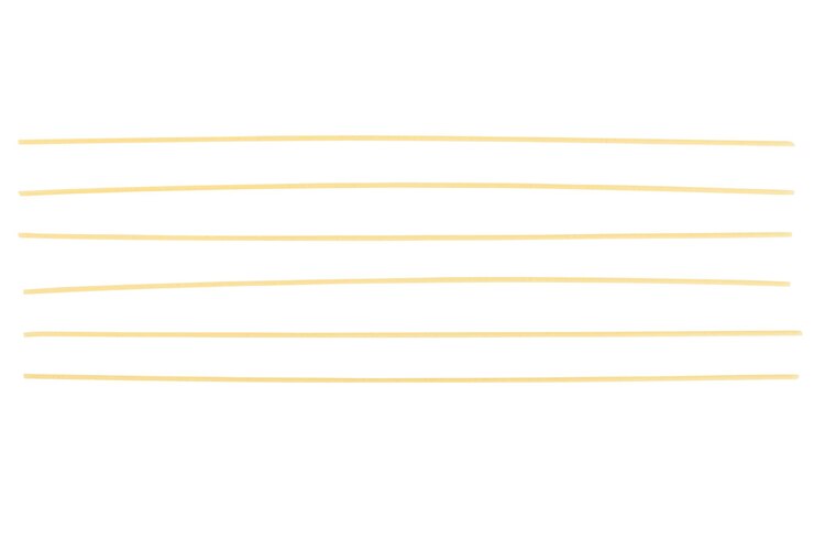 PSD pasta de spaghettis sur fond blanc