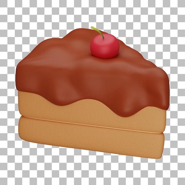 pastel, 3d, ilustración