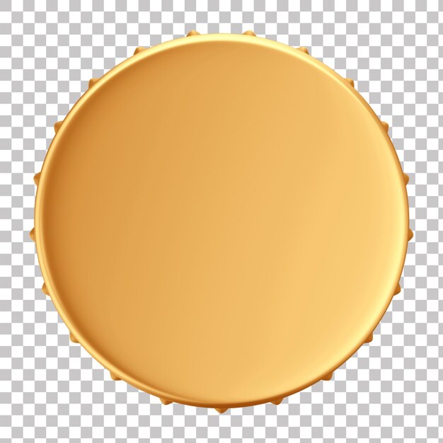 un pastel amarillo en un fondo transparente con un círculo amarillo en él