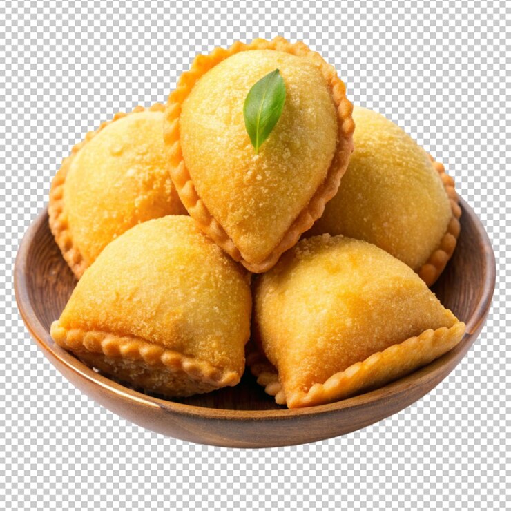 PSD pastel bocadillo brasileño tradicional brasileño aislado sobre un fondo transparente