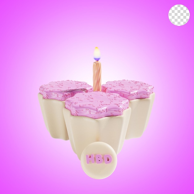 Pastel de cumpleaños en tema rosa