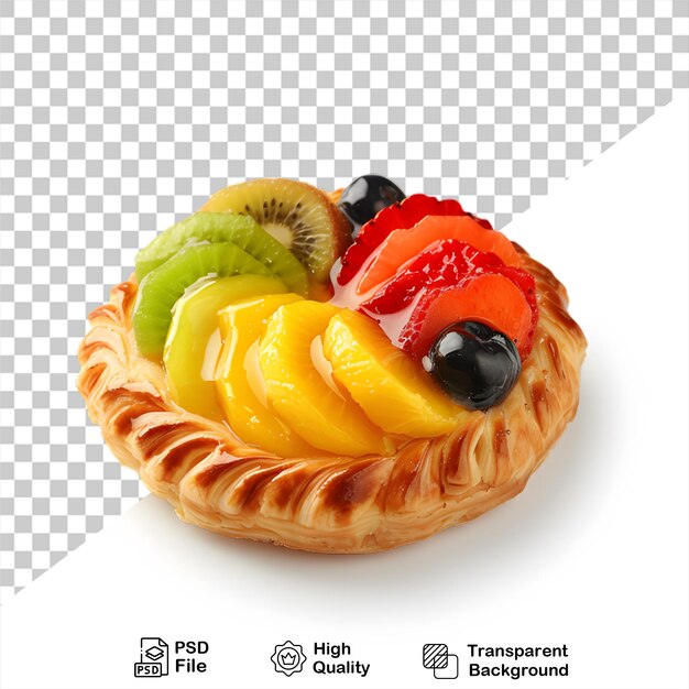 Pastel delicioso aislado en fondo transparente incluye archivo png