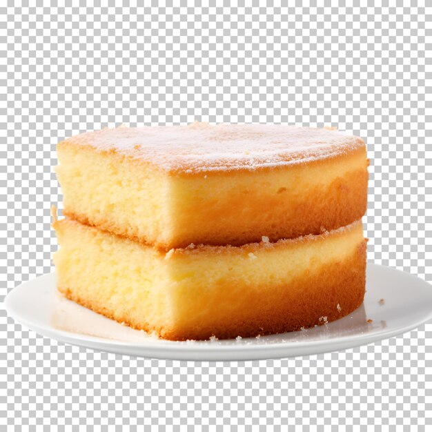 PSD pastel delicioso aislado en un fondo transparente