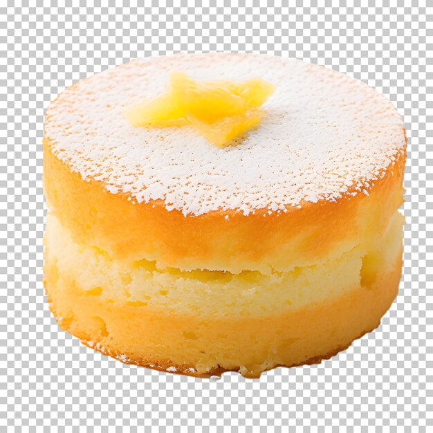 PSD pastel delicioso aislado en un fondo transparente