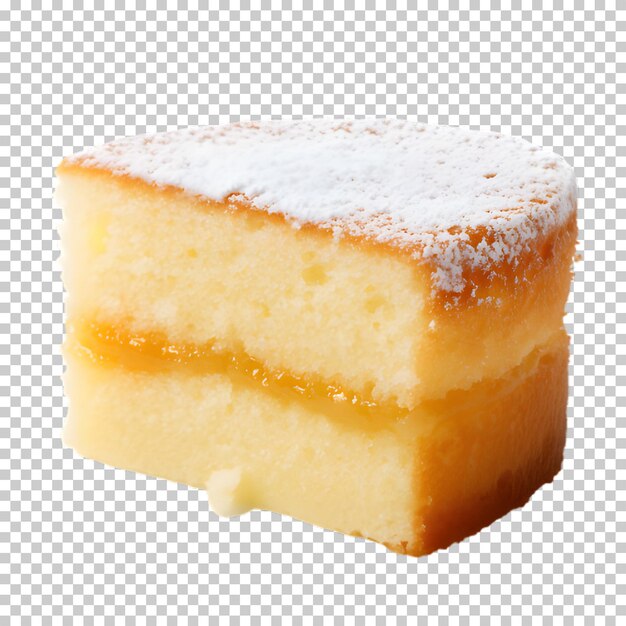 PSD pastel delicioso aislado en un fondo transparente