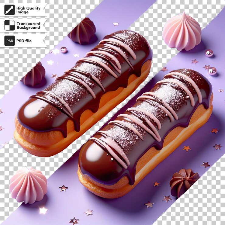 PSD pastel psd con frutas y bayas sobre un fondo transparente