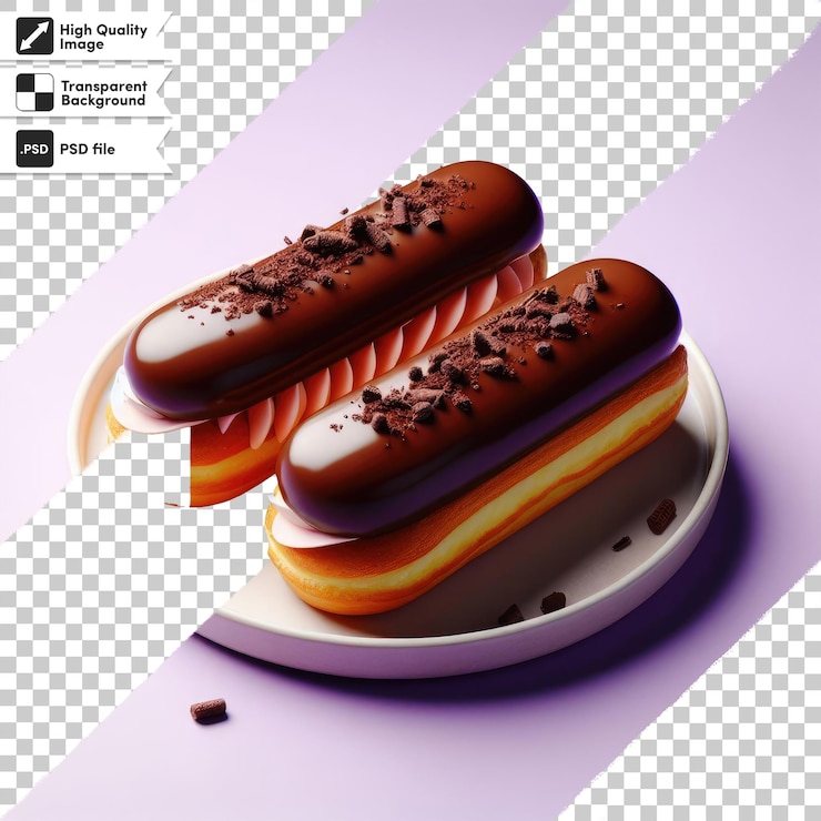 PSD pastel psd con frutas y bayas sobre un fondo transparente