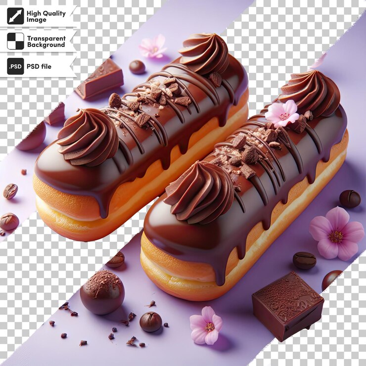 PSD pastel psd con frutas y bayas sobre un fondo transparente