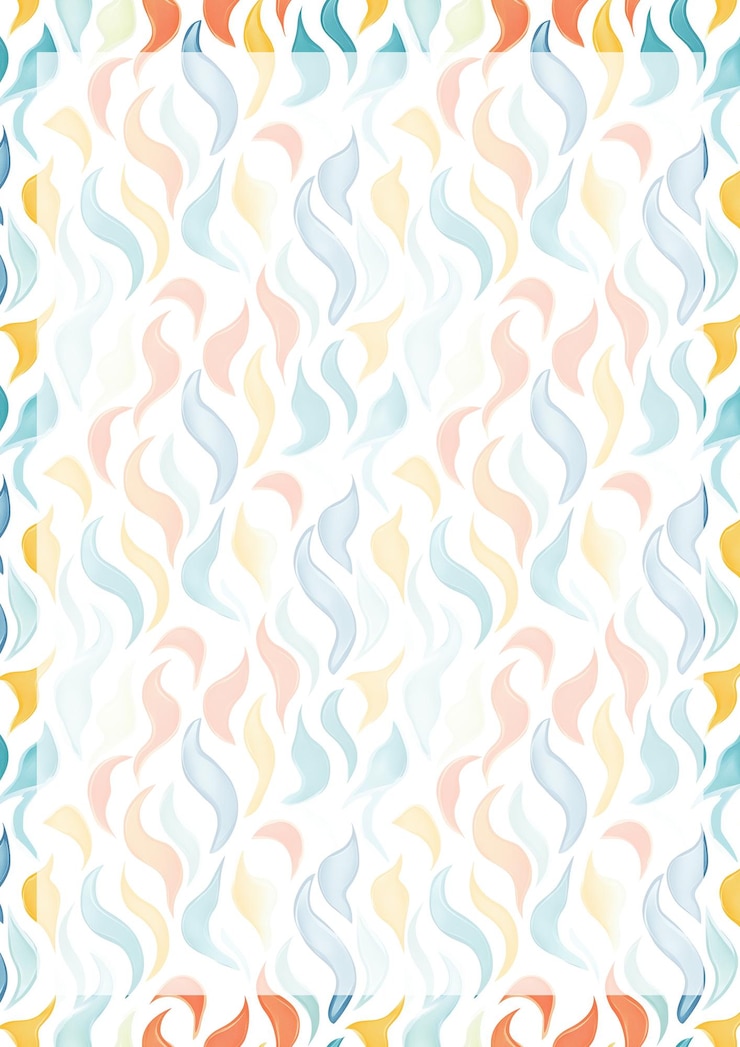 PSD pastel wave pattern