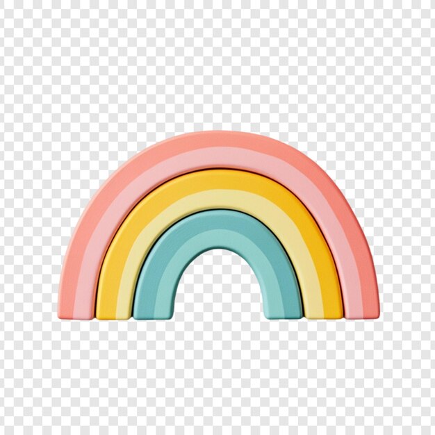 Pastell-Regenbogen-Holz-Spielzeugbogen-stapelbare Blöcke für Kinder39s pädagogisches Spielzeug spielerisches farbenfrohes Geschenk Kinderzimmerdekor