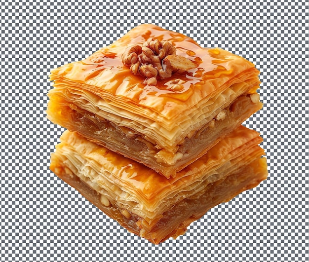 PSD pastry dulce bahlawa aislado en un fondo transparente