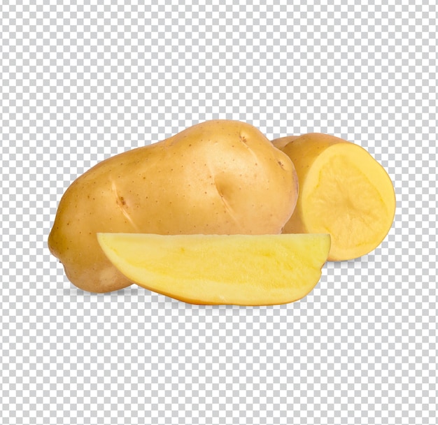 Patatas aisladas PSD Premium