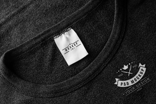 Patch-Attrappe auf Jeansstoff