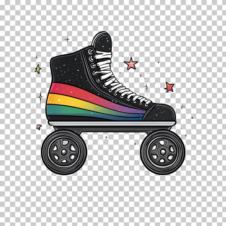 PSD patinaje elemento de danza png