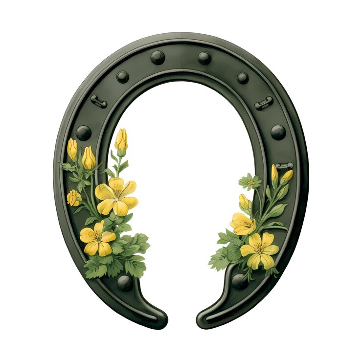 PSD patrick day floral clipart (em inglês)