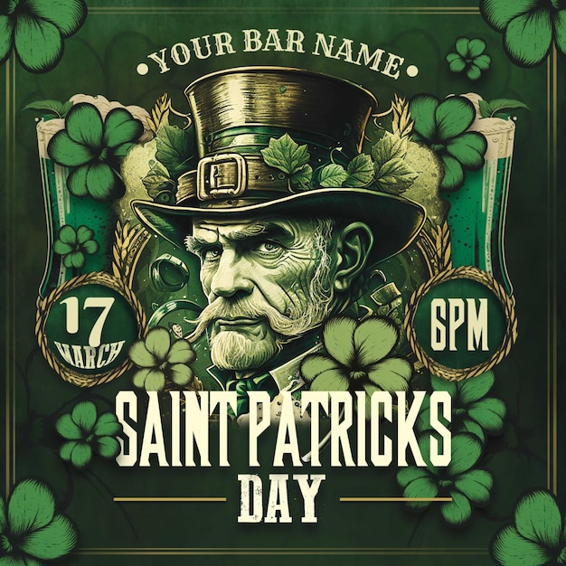 PSD patricks day flyer in psd auf instagram