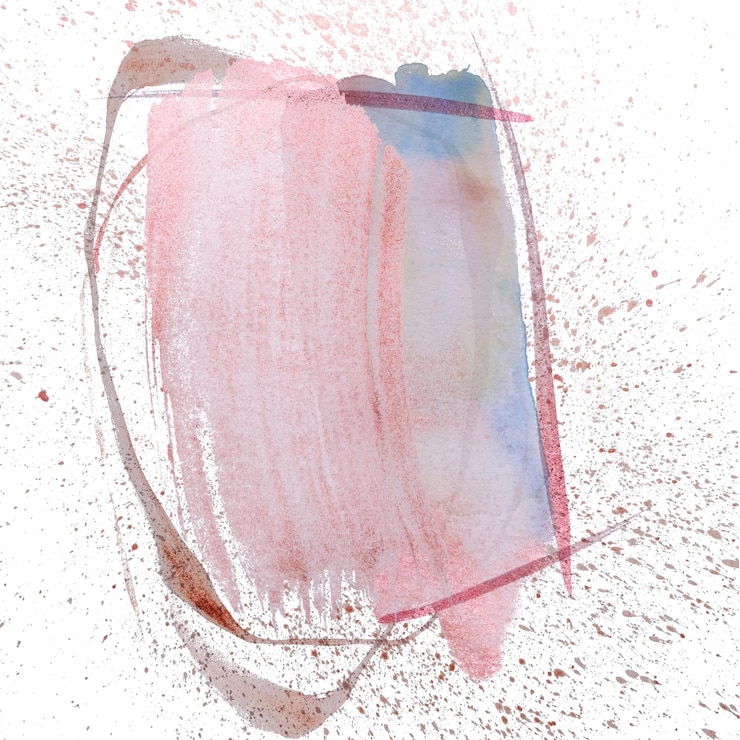 PSD patrón abstracto acuarela dibujada a mano