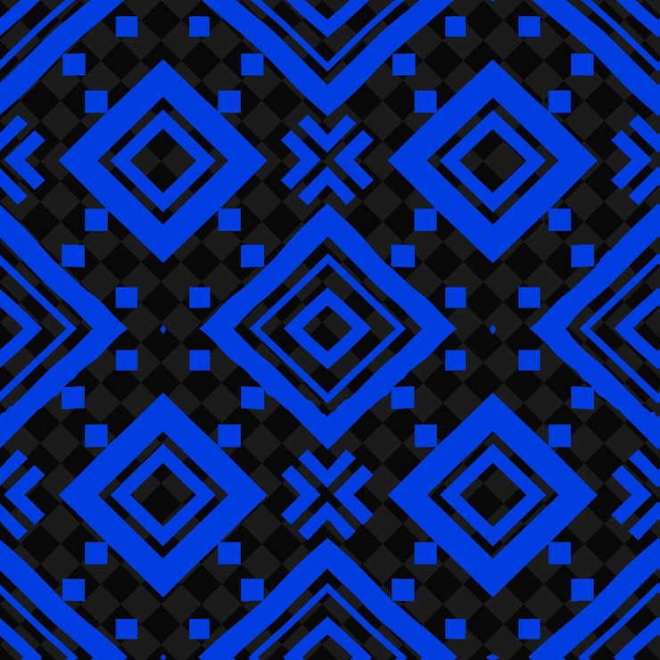 PSD patrón abstracto azteca con icono azteca y formas geométricas diseño vectorial de patrones naturales abstractos
