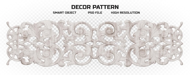 Patrón de decoración de madera de alta calidad para decoración.