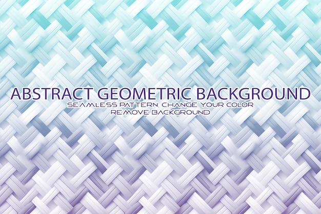 Patrón geométrico editable con fondo texturizado y textura separada