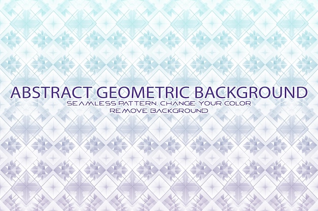 Patrón geométrico editable con fondo texturizado y textura separada