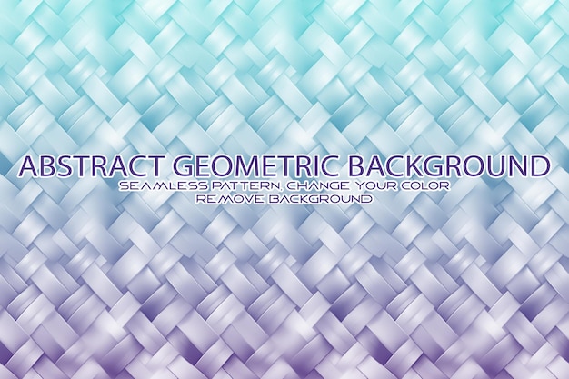 Patrón geométrico editable con fondo texturizado y textura separada