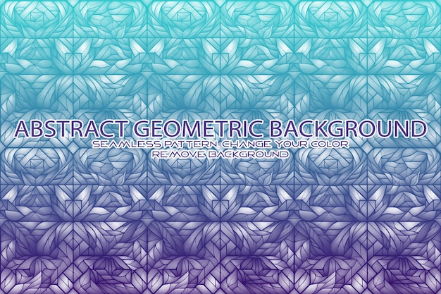 Patrón geométrico editable con fondo texturizado y textura separada