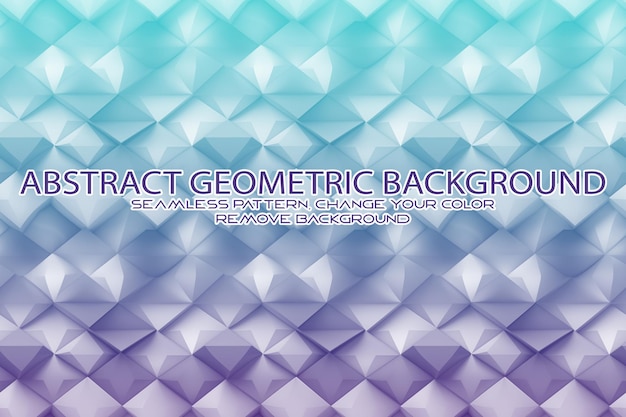 Patrón geométrico editable con fondo texturizado y textura separada