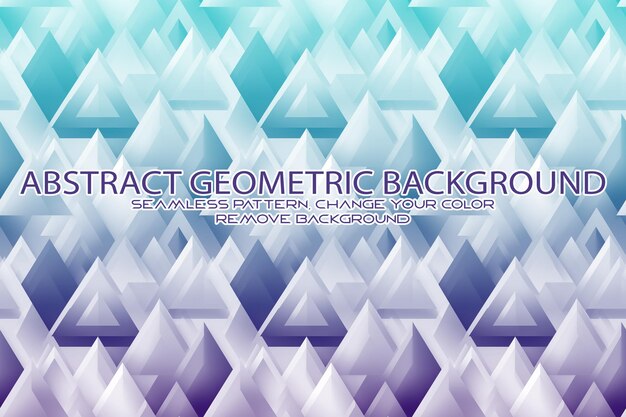 Patrón geométrico editable con fondo texturizado y textura separada