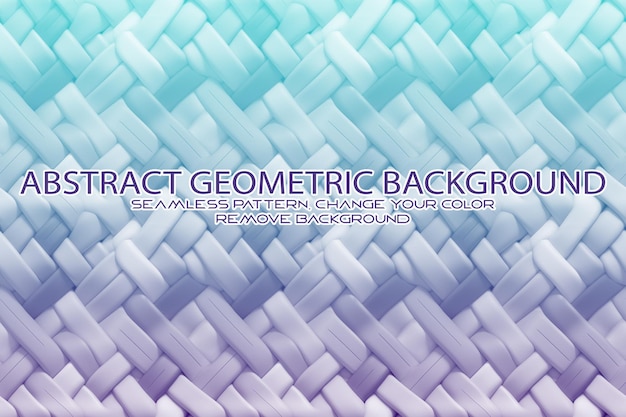 Patrón geométrico editable con fondo texturizado y textura separada