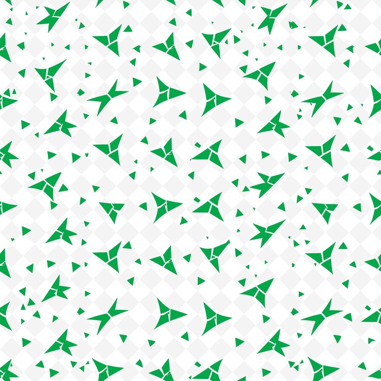 PSD patron pointu à pointe de flèche avec icône d'arc et disposition dispersée art de contour abstrait inspiré de la nature