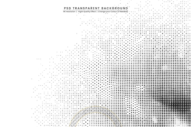 Patrón simétrico en fondo transparente