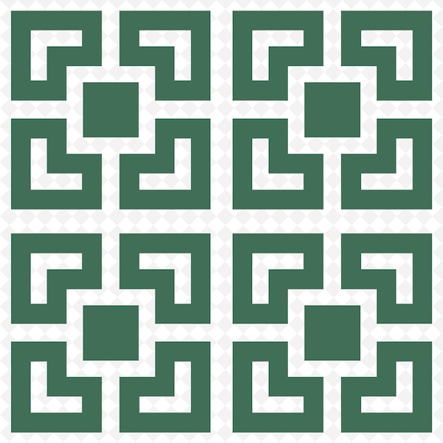 PSD un patrón verde y blanco con cuadrados verdes y blancos
