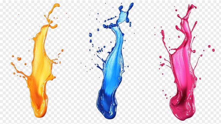 PSD patrones abstractos de salpicaduras de pintura