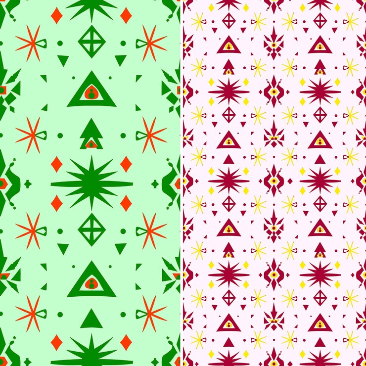 PSD patrones bereberes tunecinos con figuras humanas abstractas y diseños abstractos tradicionales de geo png