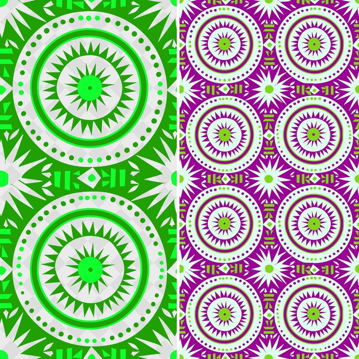 PSD patrones de canasta amerindios guyaneses con intrincada geometría vector geométrico abstracto creativo