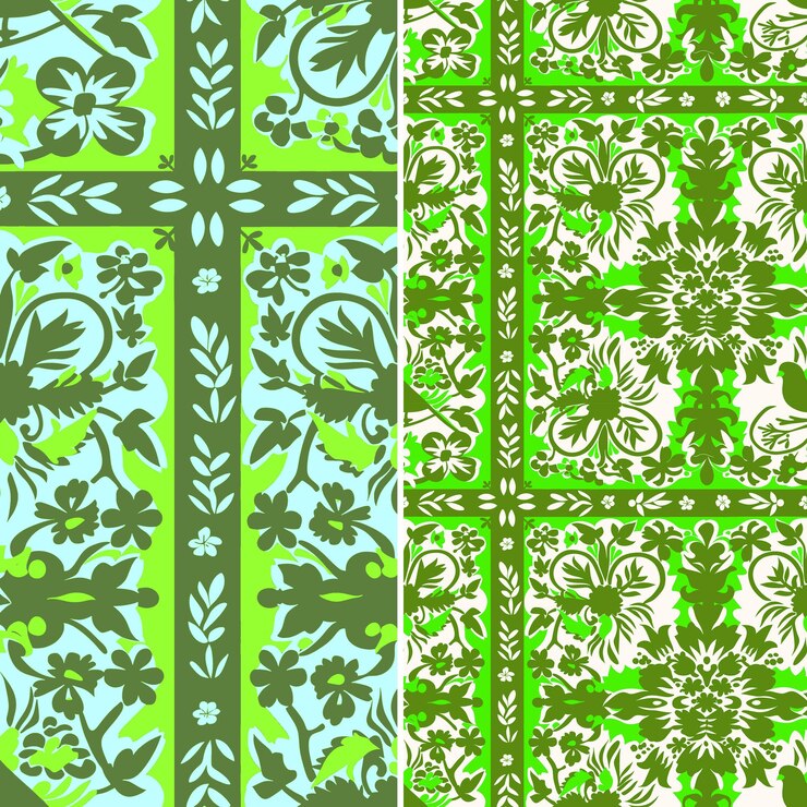 PSD patrones de corte de papel vietnamitas con intrincados vectores geométricos florales y abstractos creativos