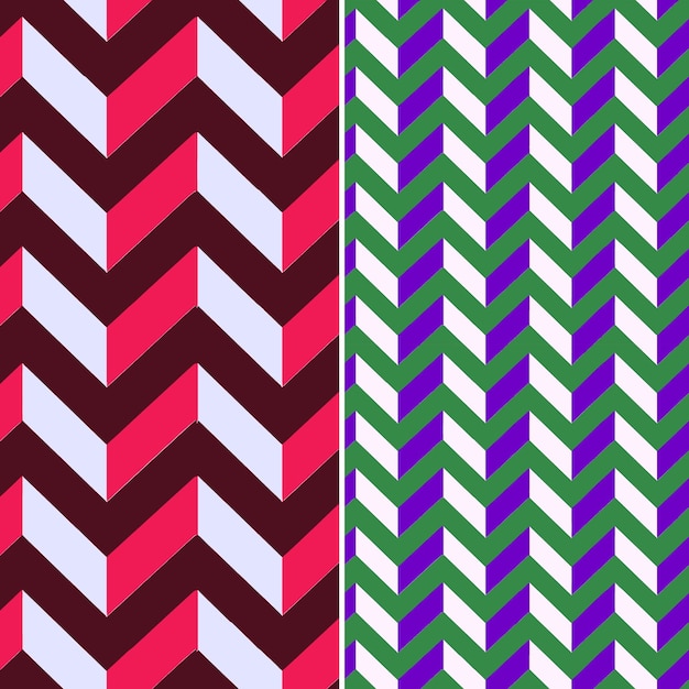 PSD patrones de herringbone con formas geométricas y contenidos en vector geométrico abstracto creativo