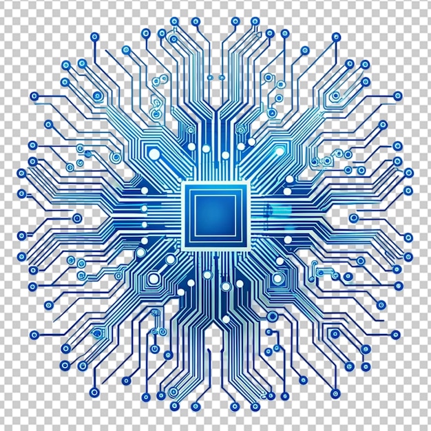 Patrones de placas de circuitos de inteligencia artificial
