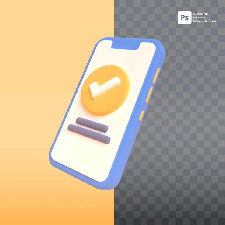 PSD paymen en renderizado 3d para presentación web de activos gráficos u otros