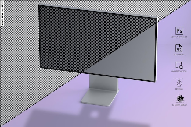 PC Monitor Pro Display XDR Mockup