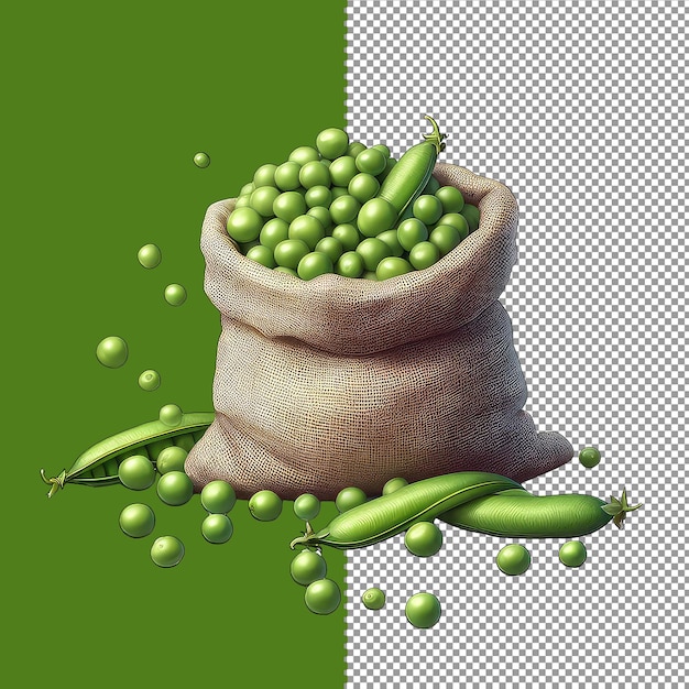 PSD pea pod paradise png