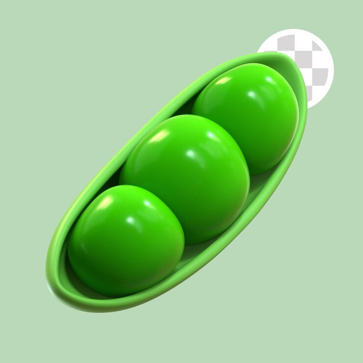 peas 3d icon