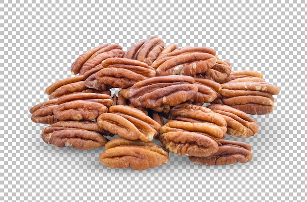 Pecans isolados na camada alfa