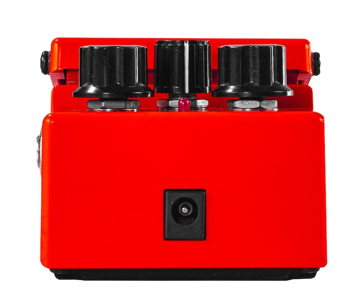 PSD pedal de guitarra con distorsión de jefe
