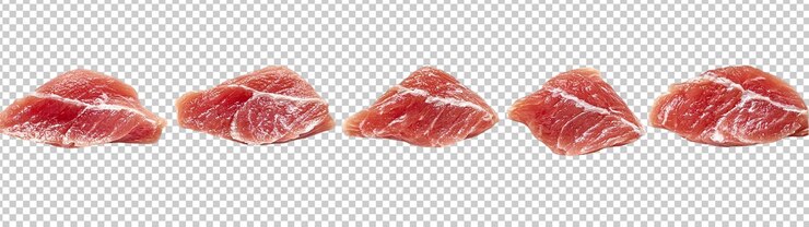 PSD un pedazo de carne de atún